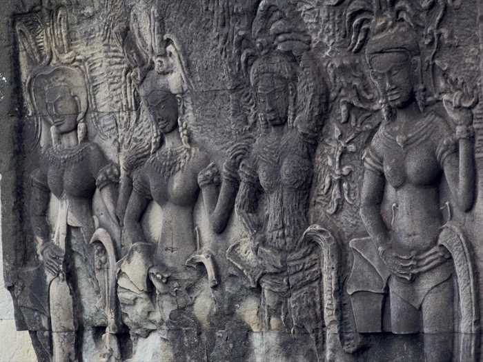 Carvings at Angkor Wat