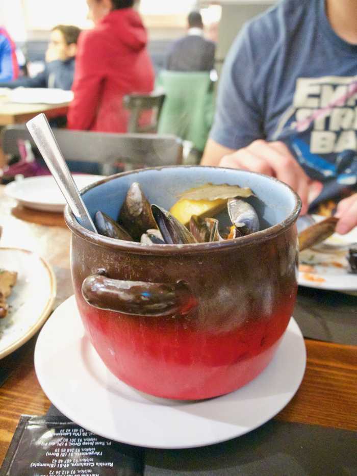 barcelona tapas mussels