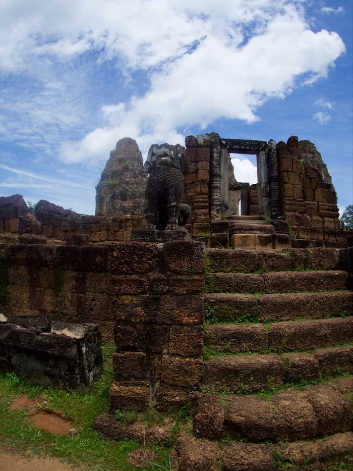 East Mebon Temple pillars