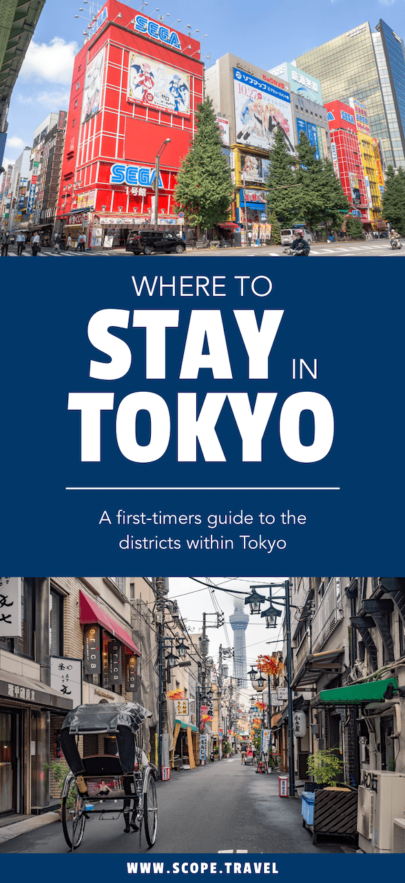 Pinterest Where to stay in Tokyo