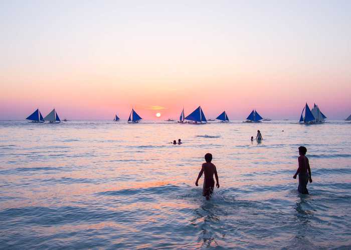 Sunset in Boracay