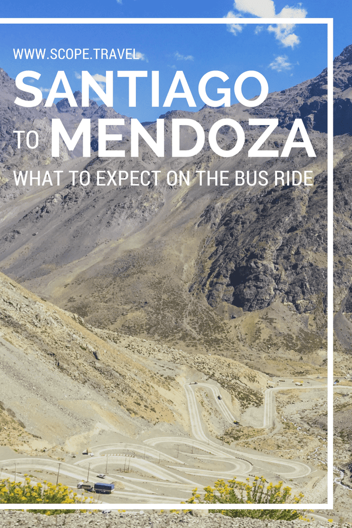 Pinterest getting on the bus from santiago to mendoza