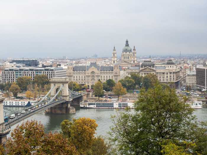 five destinations cheap budget travel hungary budapest overlook bridge