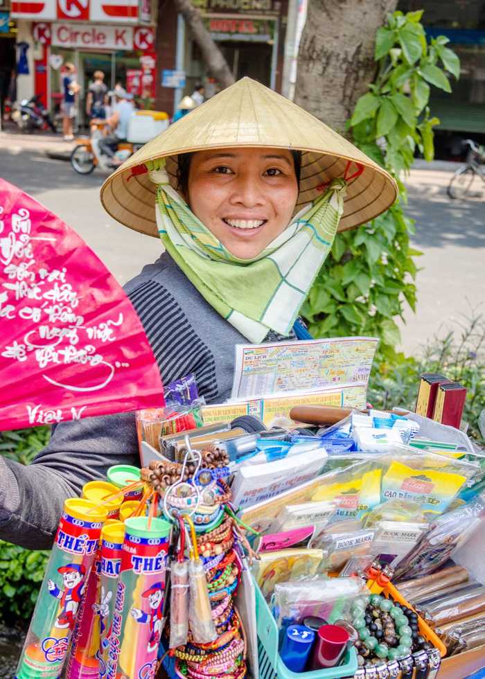 Smiling faces of Saigon.
