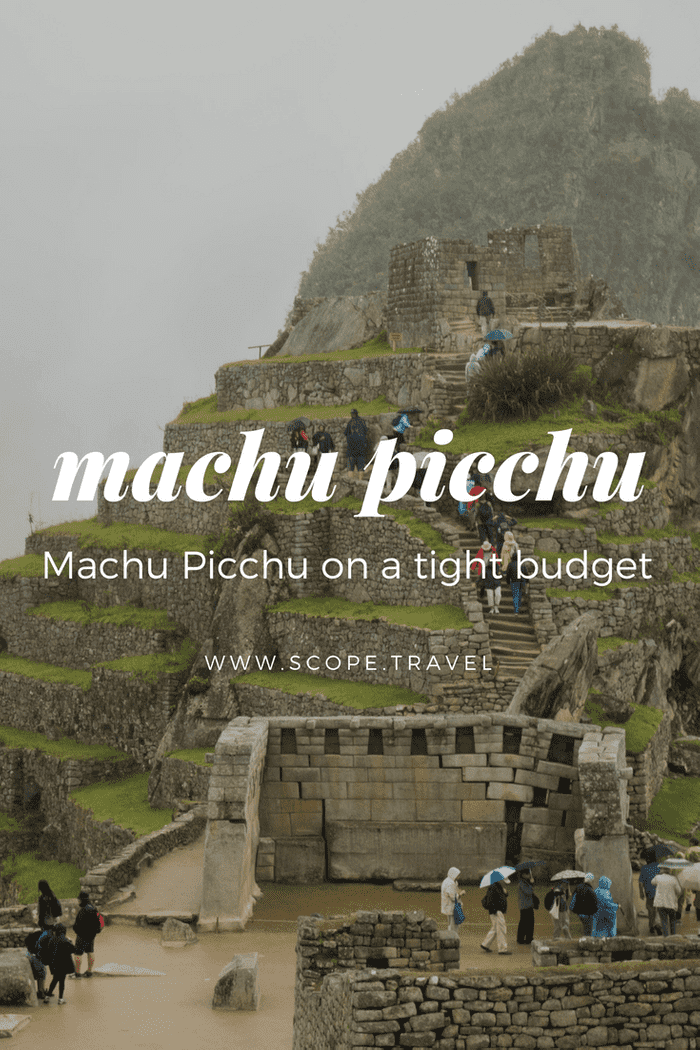 Pinterest machu picchu on a budget