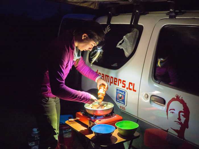 patagonia cooking sydney chile night time chef