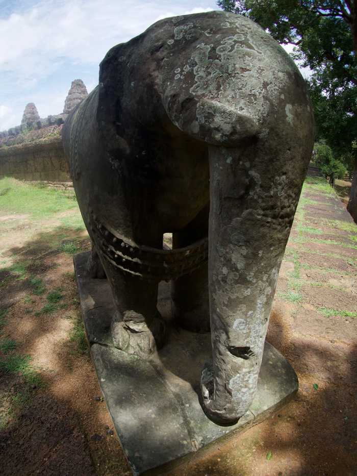 East Mebon elephant statue