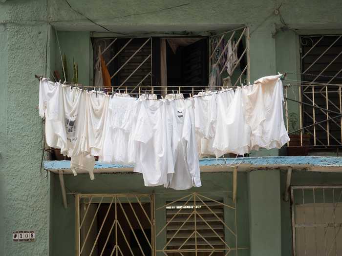 Laundry in Havana