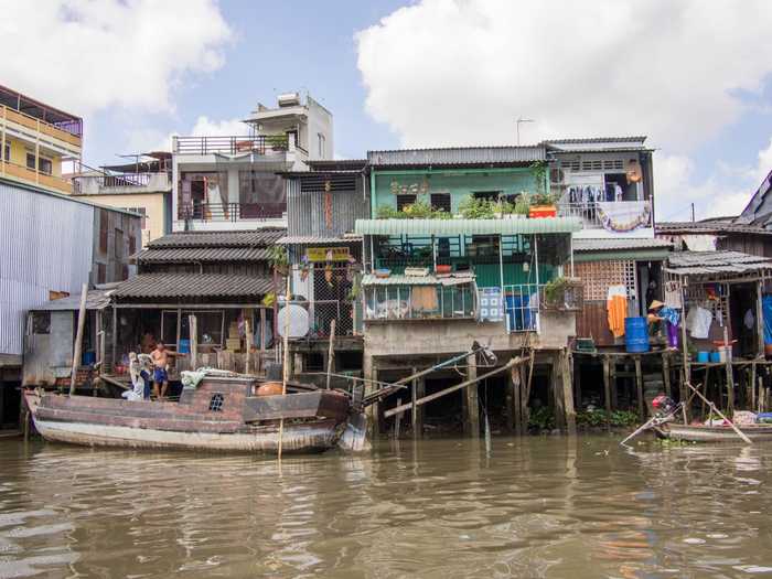 vietnam mekong delta floating market boats 4
