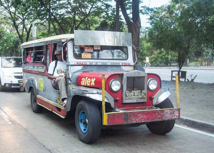 Jeepney in Manila.