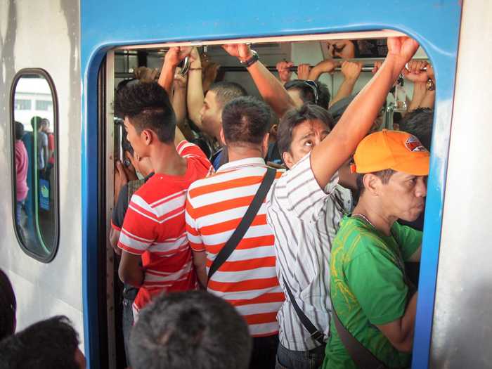 Metro Station in Manila