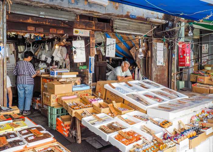 Dried goods for sale.