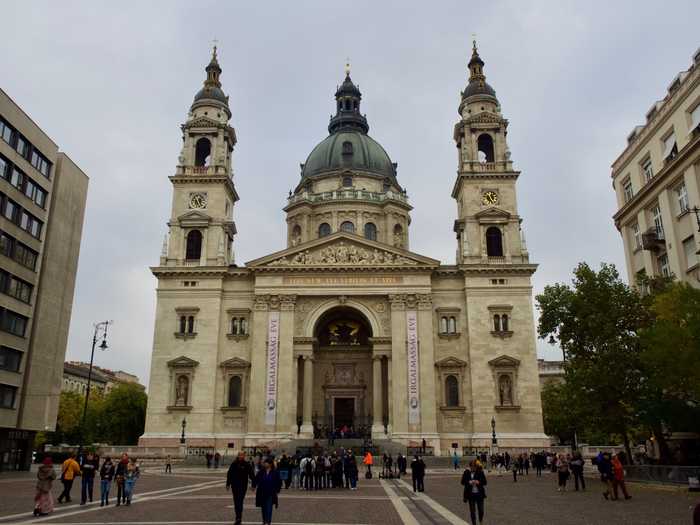 St. Stephen's Basilica in the day