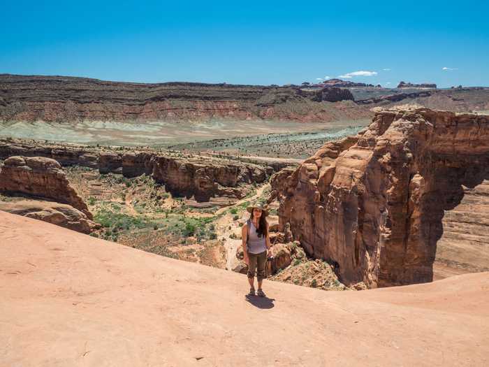 Sydney is a pro hiker