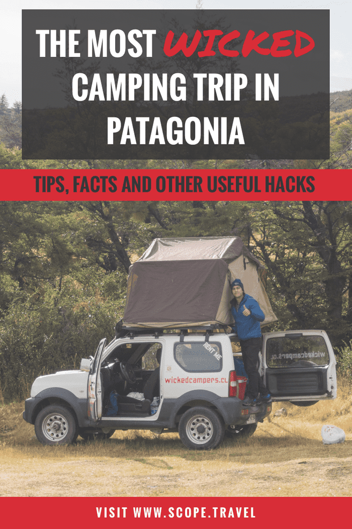 Pinterest wicked camping tips in patagonia