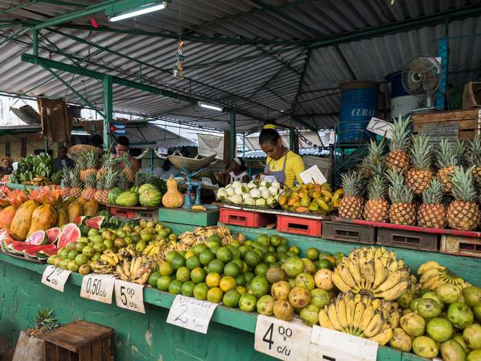 Buy produce in the markets for extra freshness.