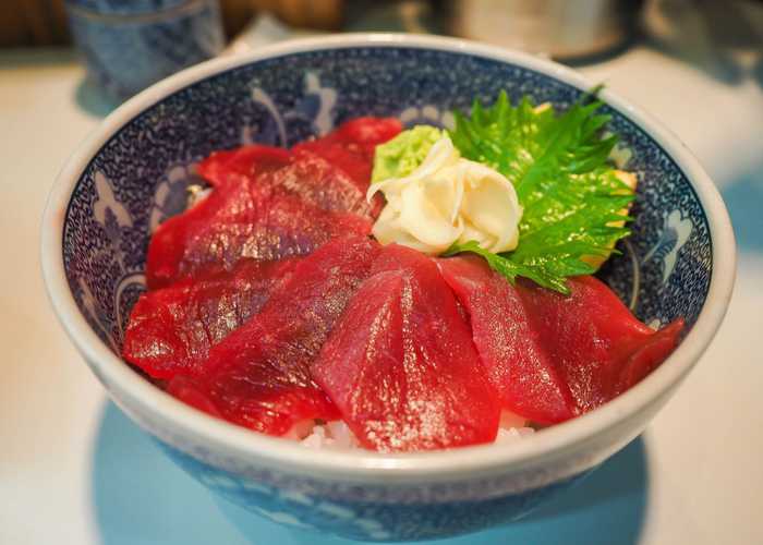 Tsukiji market tuna bowl