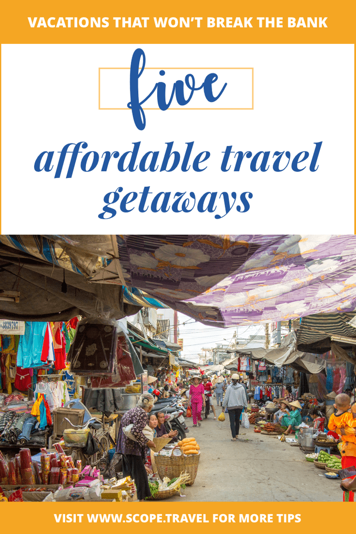 pinterest five affordable travel getaways