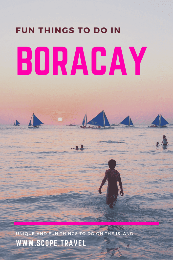 Fun things to do in Boracay