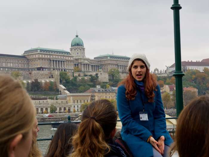 Our awesome guide Agnes