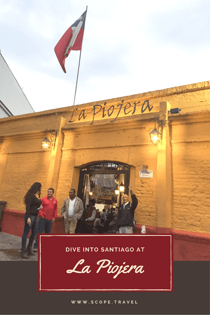 La Piojera the best bar in Santiago Chile