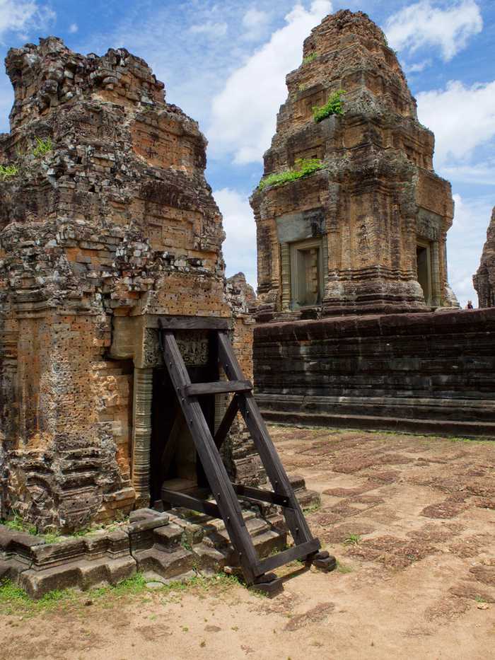 East Mebon Temple pillars