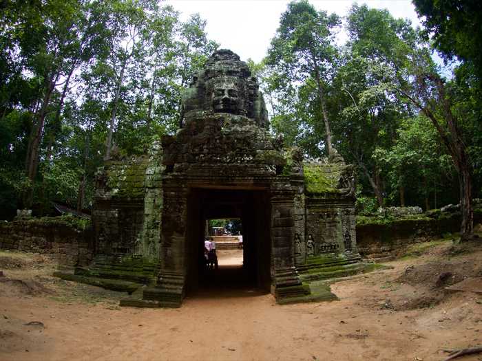 Entry way to the temple