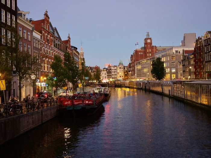 Amsterdam Canals, Holland