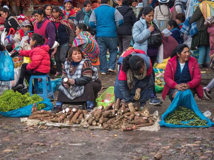 The busiest place in Cusco