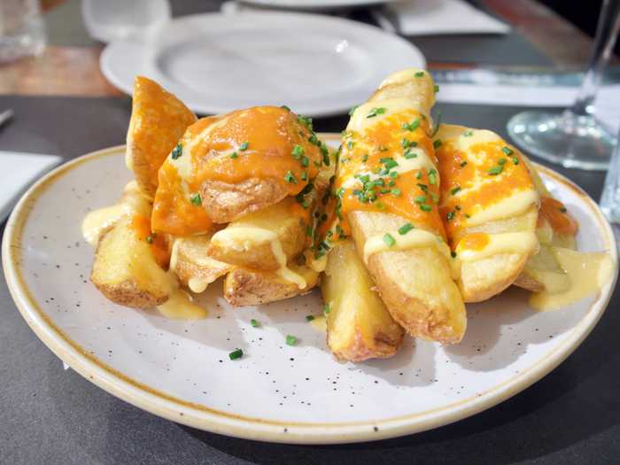 barcelona potatoes tapas yum